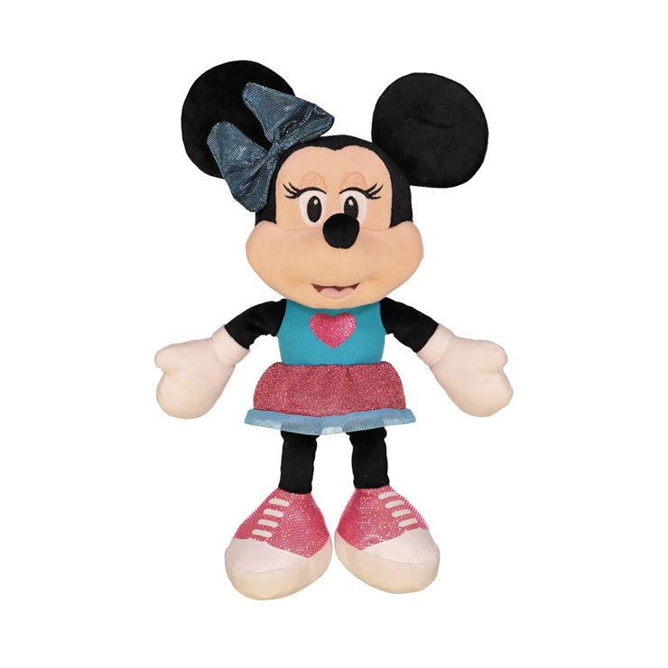 Obrázok DINOTOYS - Plyšová postavička Minnie modroružové šaty 665071