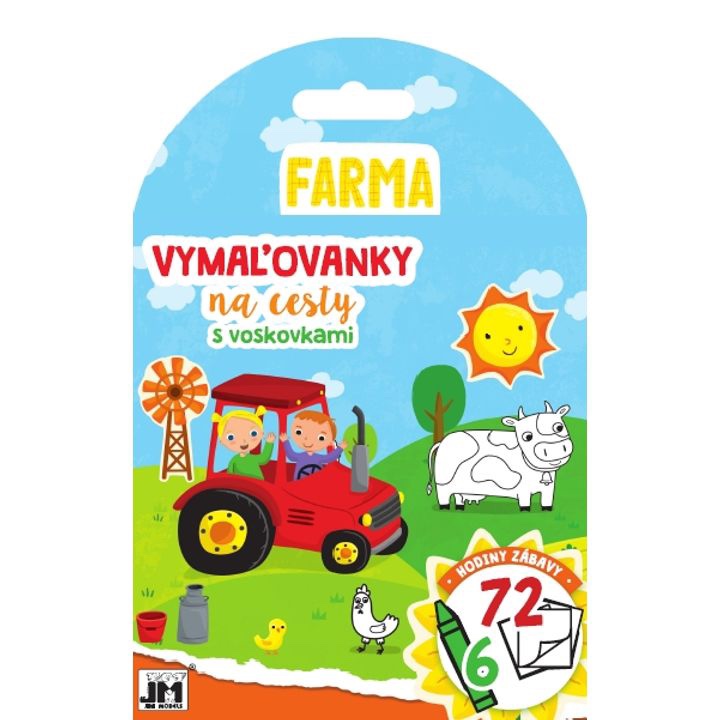 Obrázok Vymaľovánky na cesty: Farma