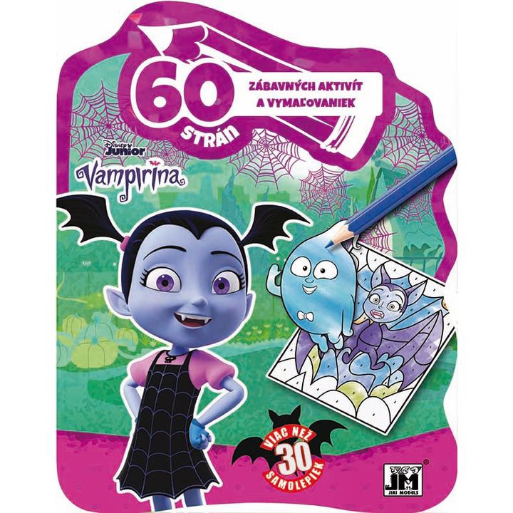 Obrázok 60 strán zábavných aktivít a vymaľovaniek - Vampirina