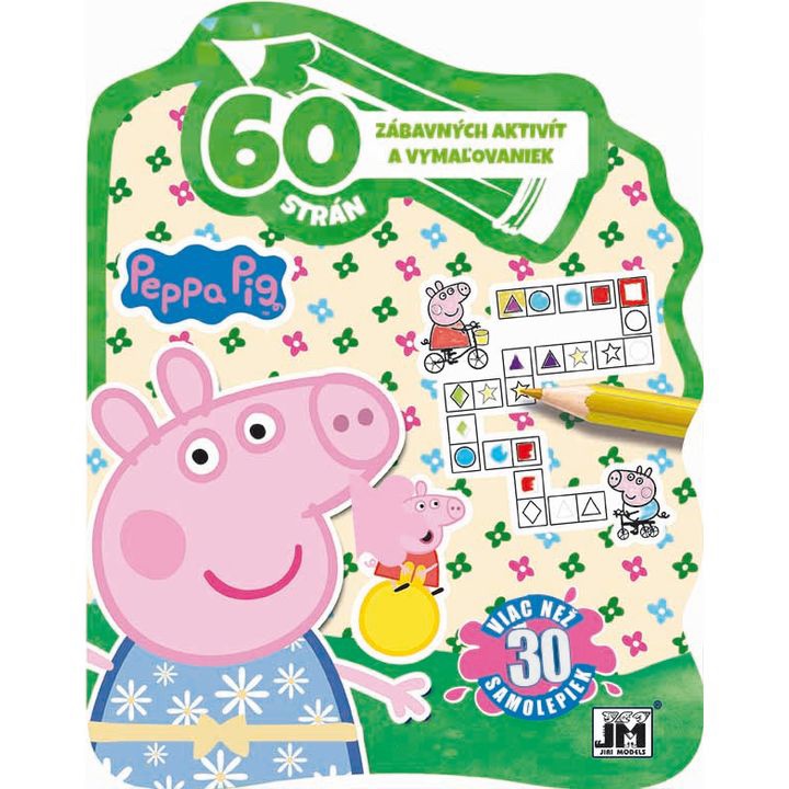 Obrázok 60 strán zábavných aktivít - Peppa Pig