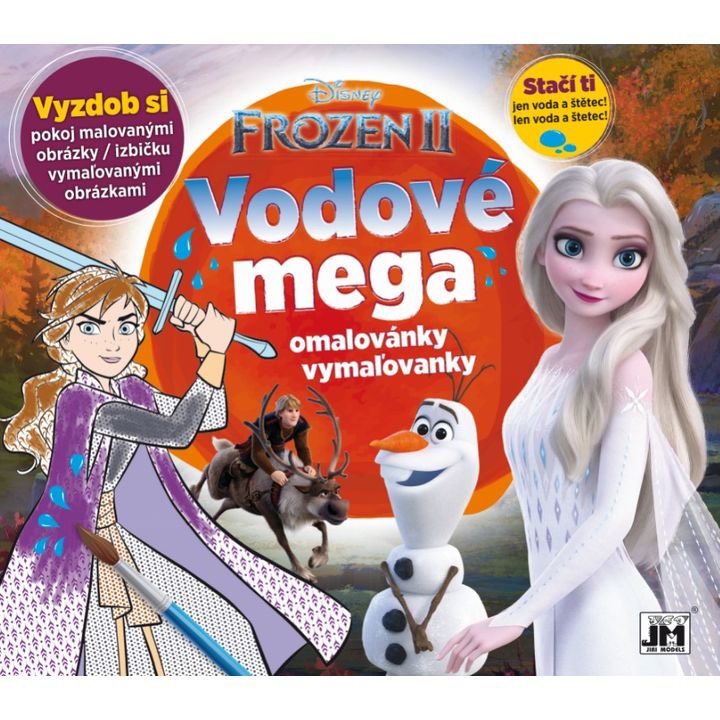 Obrázok Vodové mega omalovánky / vymaľovanky - Frozen II