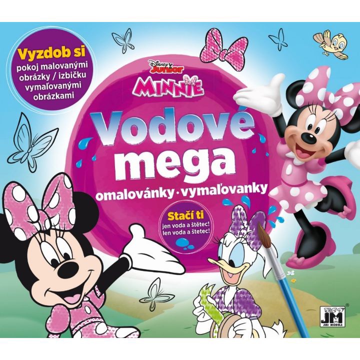 Obrázok Vodové mega omalovánky / vymaľovanky - Minnie