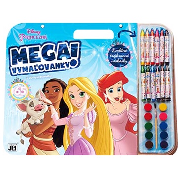 Obrázok Mega omaľovánkový set Disney Princezné