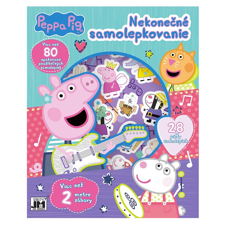 Obrázok JiriModels Nekonečné samolepkovanie Prasiatko Peppa Pig